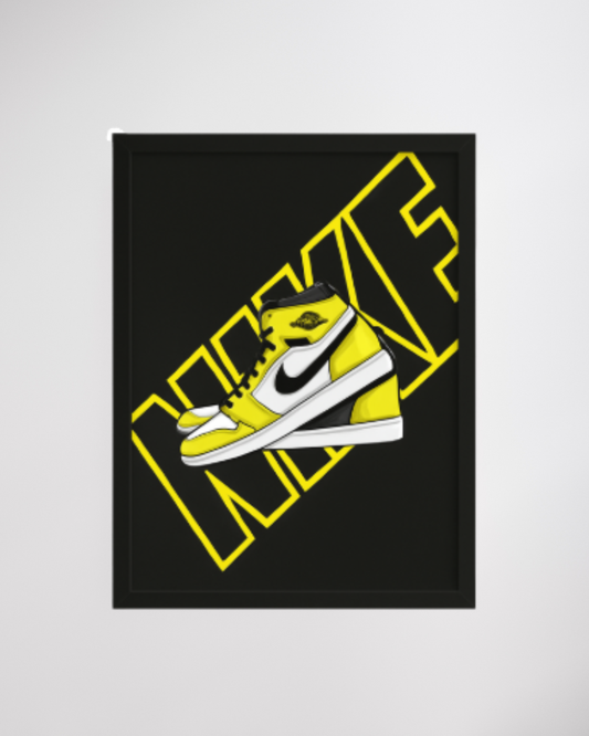 Poster NIKE: Yellow Energy