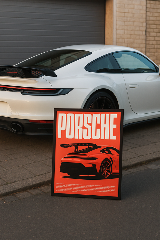 Постер PORSCHE