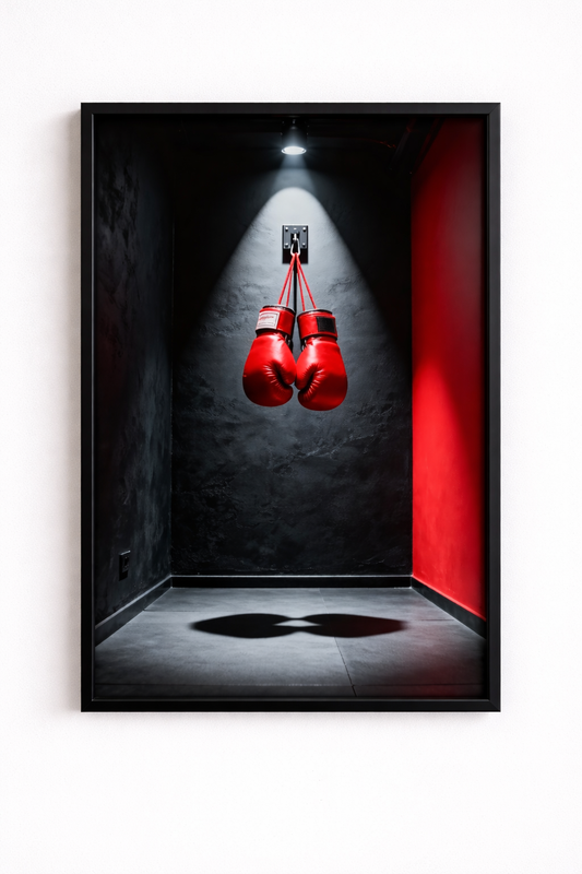 WARRIOR MINDSET – Boxing Poster