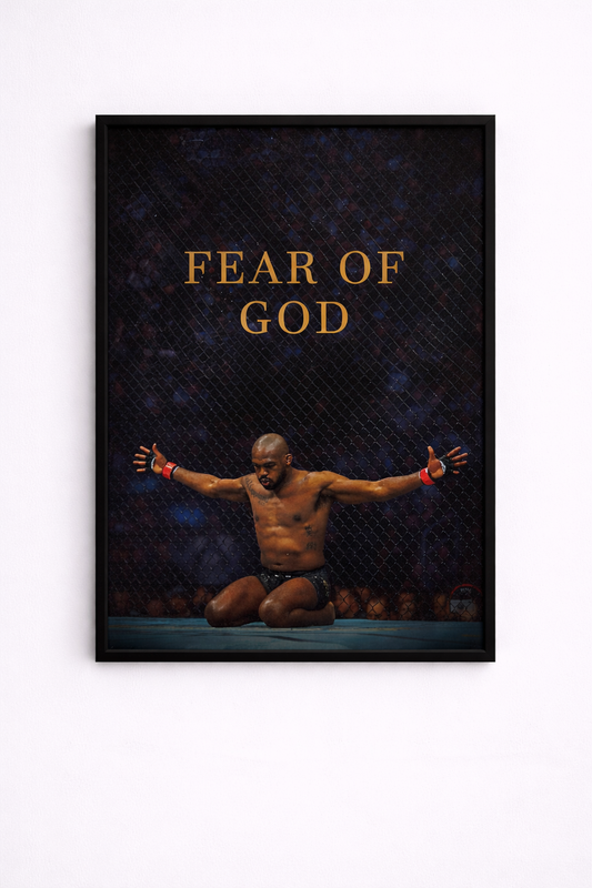 FEAR OF GOD – Champion Mindset Poster