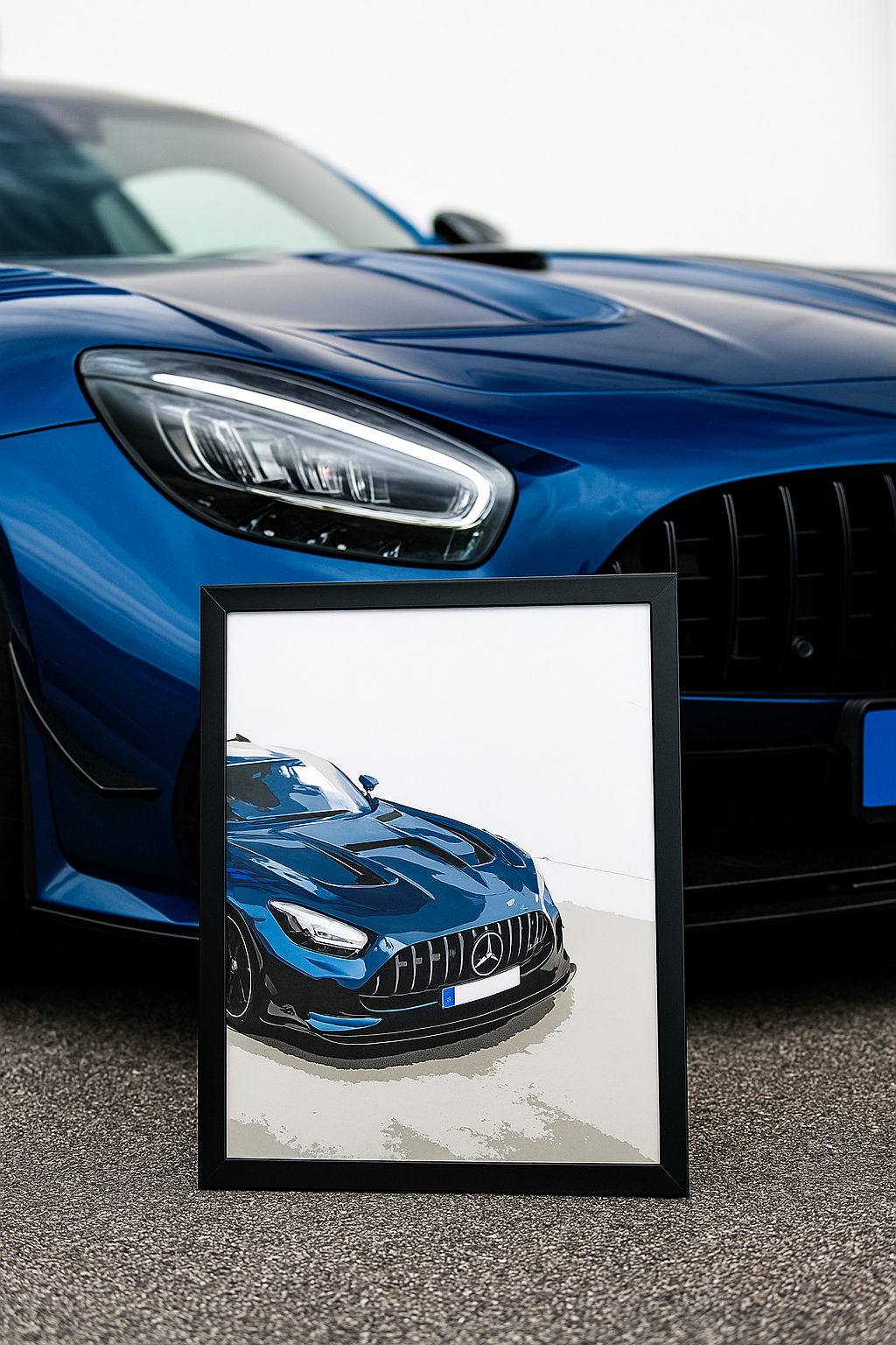 Постер Mercedes