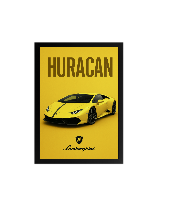 Постер Lamborghini Huracan