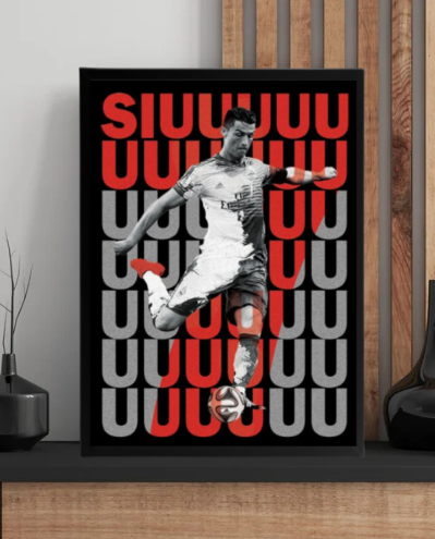 Постер Cristiano Ronaldo - ,,SIU''