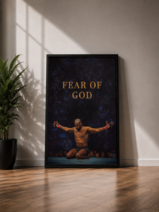 FEAR OF GOD – Champion Mindset Poster